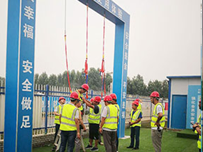 建筑安全體驗區更好地保證了工人的安全